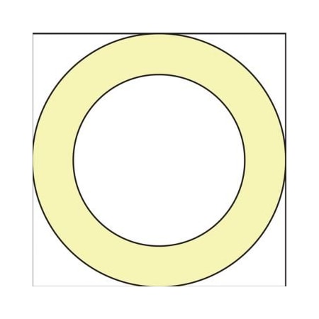 Accuform GLOW FLOOR SHAPE CIRCLE 4 14 X 4 LHR712 LHR712